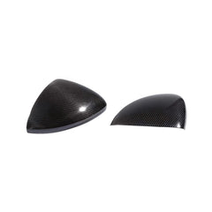 Real Dry Carbon Add On Style Rear View Mirror Cover Black For Porsche Panamera 970 2014-2016