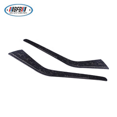 Forged Carbon Car Interior Trims Center Console Side Trim Strips for Tesla Model 3 2017up