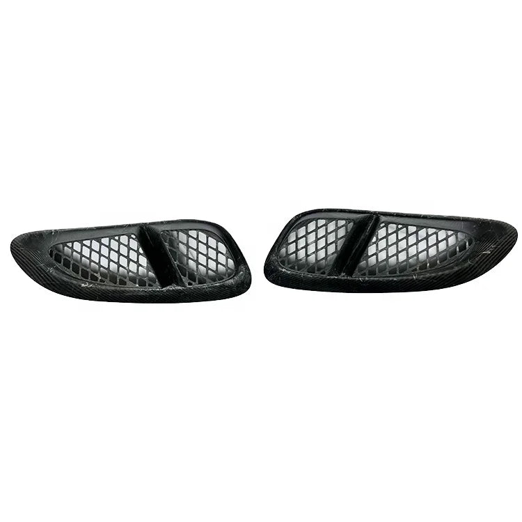 Dry Carbon Fiber Side Bumper Air Intake Vent Side Vent Cover for Porsche 718 Spyder GTS 2016-2022
