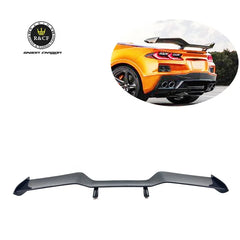 For 2019-21 Corvette C8 Z07 NON-Z06  Z06 style Carbon Fiber Rear Spoiler High Wing