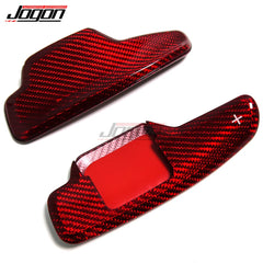 Dry Carbon Fiber For Chevrolet Corvette C8 Stingray 2020-2023 Car Steering Wheel Paddle Shifter Trim Interior Accessories