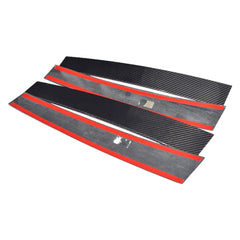 Dry Carbon B-Pillars Protective Trims for Porsche Panamera 970 2014-2016 Add On Style 4PCS