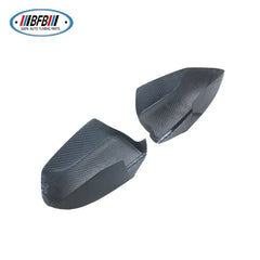 F10 Real Carbon Side View Mirror Cover shell Full Cover style Fit for BMW 5 Series 2012-2013 F10 F11 Stick on style