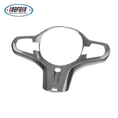 Real Dry Carbon fiber Car Steering Wheel Frame M Sport Style Interior Cover For BMW 5 Series G30 X3 G01 X4 G02 GT 2017up