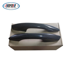 2 PCS Real Carbon Fiber Car Outer Door Handle Cover for Porsche 718 Cayman Boxster