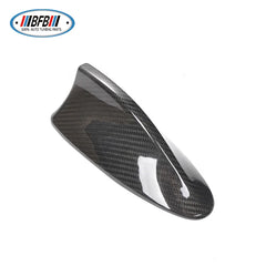For BMW All Series Carbon Fiber Shark Fin Auto Roof Antenna 5-Series F10 Shape Universal Fit