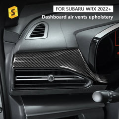 Shasha Carbon Fiber Dashboard Air Vents  Decoration Car Interior Accessories  Protection For Subaru WRX STI  2022