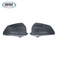 F10 Real Carbon Side View Mirror Cover shell Full Cover style Fit for BMW 5 Series 2012-2013 F10 F11 Stick on style
