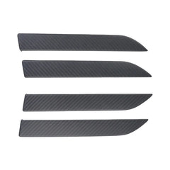 Full  Carbon Fiber Add On Style Car Outside Door Handle Cover Trim For Tesla Model X 2016-2018