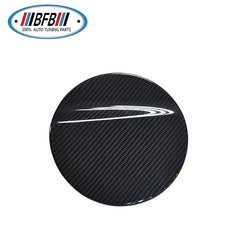 Real Carbon Fiber Gas Oil Fuel Cover Door Gas Tank Cover for Ford Mustang 2015-2017