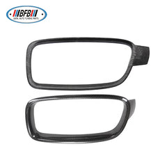 Real Carbon Fiber Front Grille Cover Sticker For F30 2012-2016 Dry Carbon Front Kidney Grill Decoration Trim