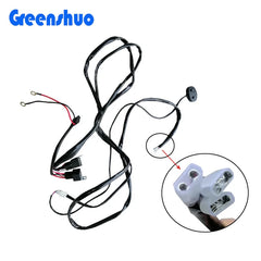 Automotive 12v 40a Dual Relay Car Light Bar Wiring Harness Kit Fuse Three-wire Connector Others Car Light Accessories