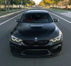 Auto Parts PS-M Style Carbon Fiber Front Bumpers Lip For BMW F80 F82 F83 M3 M4 14-19
