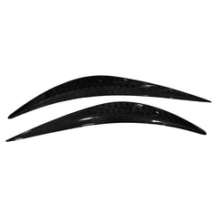 Honeycomb Carbon Headlight Eyelid for Infiniti Q50 Q50S 2014-2017 Real Dry Carbon Front Lamp Eyebrows