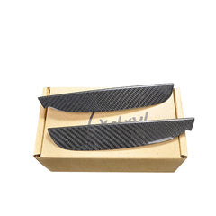 High Fitment Auto Carbon Fiber Window Center C-Pillar Trims Car Window Pillars For Maserati Ghibli 2014-2017