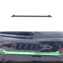 Upper Rear Trunk Streamer Car Back Bar Trims  ABS Carbon Fiber Strip Decorative Tail Gate For Toyota Corolla Cross 2020