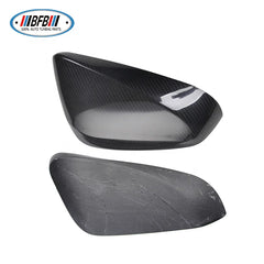 (RHD) Real Dry Carbon Fiber Rear view Mirror Cover  Sticker Side Mirror Caps For Lexus NX200 NX200t NX300h RHD Only