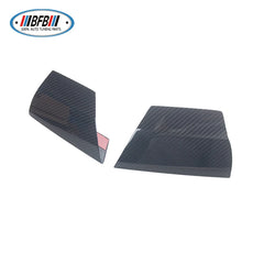 Real Dry Carbon Front Grille Cover Trims 2019 Ford Mustang Middle Grid Side Trim 2 Piece  Exterior Trims