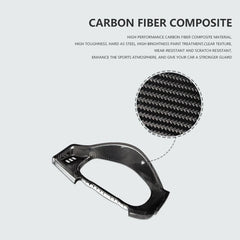 Es Car Interior Accessories Real Carbon Fiber Instrument  Panel Cover for Subaru Toyota 86 Car Accessories