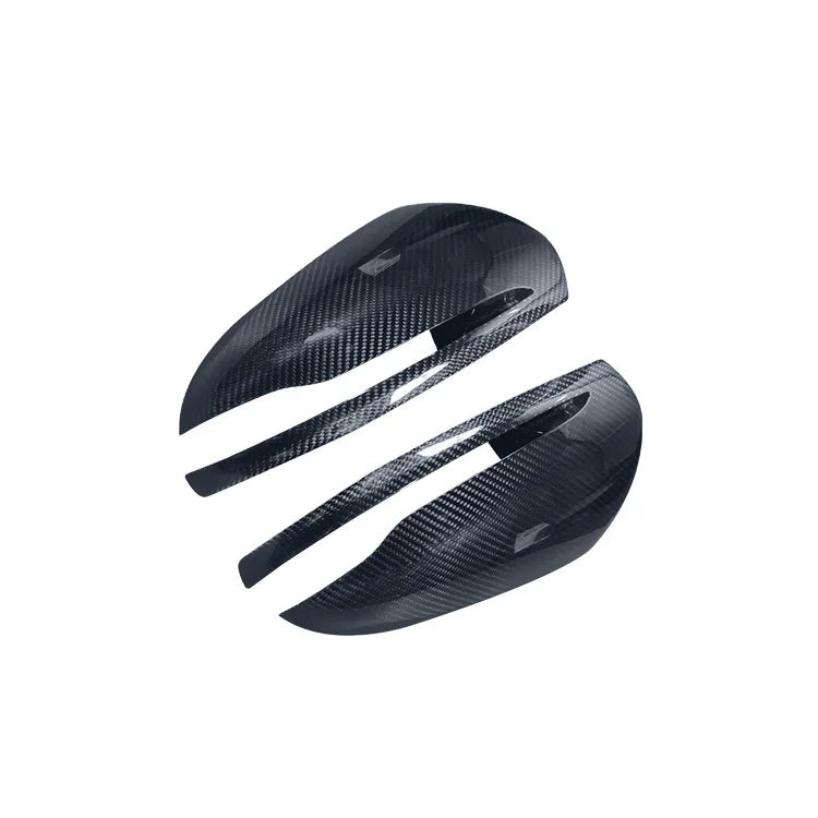 LHD Add on Real Carbon Fiber Rearview Mirror Cover for Mercedes W205 W222 E300 2014-2017