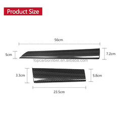Shasha Carbon For Subaru WRX Decoration Trim Panel Cover Real Carbon Fiber For Subaru WRX Interior Accessories