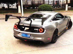15-19 Mustang Rear Spoiler Robt Style Carbon Fiber GT Wing Rear Track Spoiler For Ford Mustang