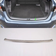 Trunk Rear Guard Plate Sticker Car Outer Rear Bumper Trim Anti-Kicked Scratch Protection Stick For Toyota Corolla 2019