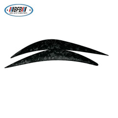 Customized Forged  Dry Carbon Fiber Front Eyebrow trim in Headlight For Infiniti Q50 2015-2017