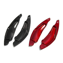 Real Carbon Fiber Steering Wheel Paddle Shifter Extension For Toyota Auris Corolla E150 2006-2012