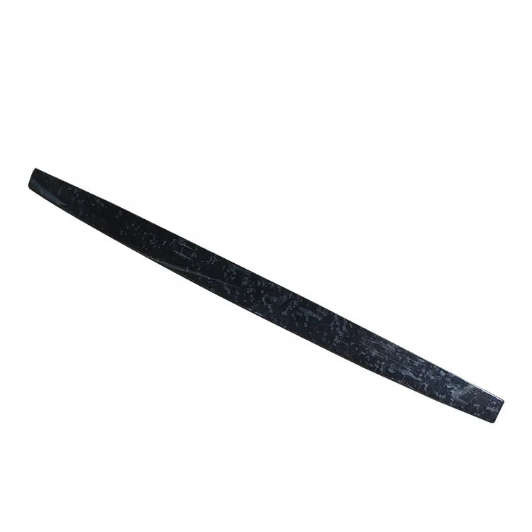 Forged Carbon Interior Trim Center Console Dashboard Panel Cover For Tesla Model Y 2021