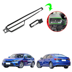 Car Accessories Interior Decoration Trims Dashboard Central Control Trim Cover Interior Moldings Trims For Honda 11th Gen Civic