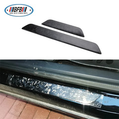 Dry Carbon Fiber Front Door Sill Scuff Plate Cover For Tesla Model 3 2017-2021