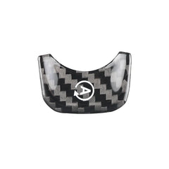 ES N-BC-178B Car Interior Accessories Carbon Fiber Engine Start Stop Button Cover Stickers for Bens GLE GLS G G AMG Accessories