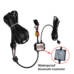 12V Neon LED Lights 4-Kit RGB Rock Light Bluetooth App and Harness Control Wholesale for Jeep Pickup Truck