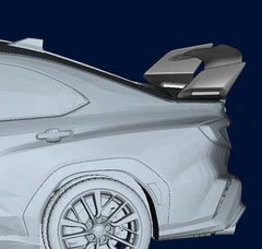 2022 WRX S4 VB Rear Spoiler Edition Style Carbon Fiber Trunk Spoiler For Subaru WRX