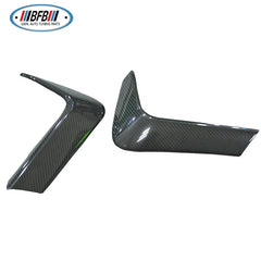Car Exterior Accessories Real Carbon Fiber Rear Bumper Splitters For BMW M4 F82 2014up Car Side Splitter