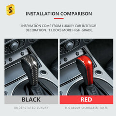ES N-BM-114 Real Carbon Fiber Auto Accessories Car Interior Gear Knobs Cover For BMW 3 Series Z4