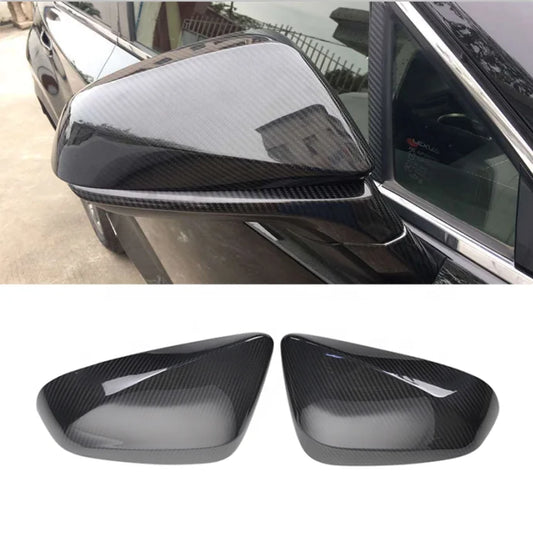 (RHD) Real Dry Carbon Fiber Rear view Mirror Cover  Sticker Side Mirror Caps For Lexus NX200 NX200t NX300h RHD Only
