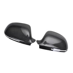 Carbon Fiber Mirror Cover for Audi A4 B8 09-12  without Side Assist Rearview Mirror Cover