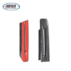 Real Carbon Fiber Inner Door Armrest Cover Trims for Mustang 2015+ interior trims