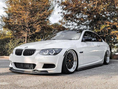Front Bumper Carbon Fiber MP Style Front Bumper Lip Splitter Body Kits For BMW 3 Series E92 E93 M-tech