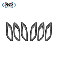 Real Dry Carbon Fiber Side Fender Vents Air Vents Exterior Decoration Accessories For Maserati Levante SUV