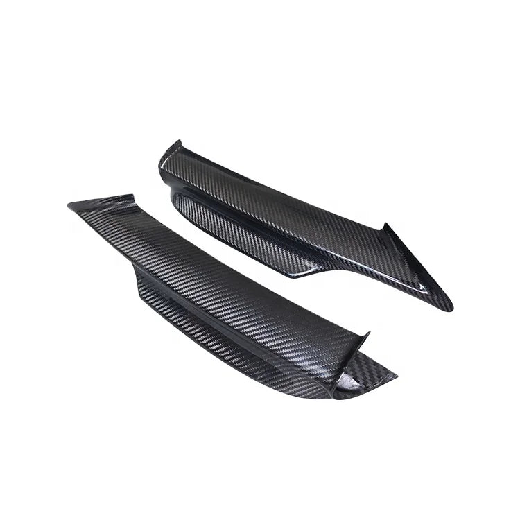 E90 MT Pre-LCI Dry Carbon Front lip Splitters Flaps  For BMW 3 Series E90 M Sport M-Tech 2005-2008 Bumper Style