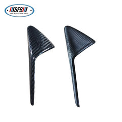 Pair of Side Fender Camera Vent Cover Trim Real Carbon Fiber Fit For Tesla Model 3 Model Y 2020up