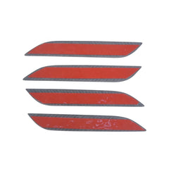 Real Forge Carbon Fiber Car outside Door Handle Cover Trim For Tesla Model S 2016-2018 Carbon Door Trim Panel