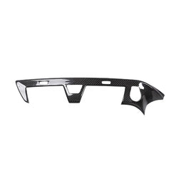 Carbon Fiber Inner Dashboard Cover Trim For BMW New 5 Series G30 G38 2020 Interior Dash Cover Trim Stickers
