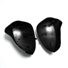 Glossy Black Side Rearview Rear View Mirror Cover Replacement For Seat Leon MK2 1P Ibiza MK4 6J Exeo 3R 2008-2012