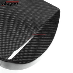 JOGON For Corvette C8 Coupe 2020+2 pcs Shock Absorber Cover Magnetic Ride Control Panel Trim Dry Carbon Fiber Car Accessories