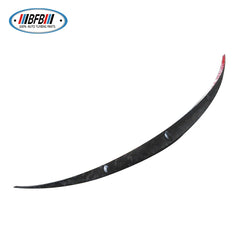 Matte Forge Carbon Real Dry Carbon Fiber  High Fit install car Spoiler For Tesla model Y 2020+