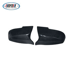 4PCS/SET Full Dry Carbon Side Door Rear View M Look Wing Mirror Covers Add on Style for BMW F20 F22 F23 F30 F31 F32 F33 F36